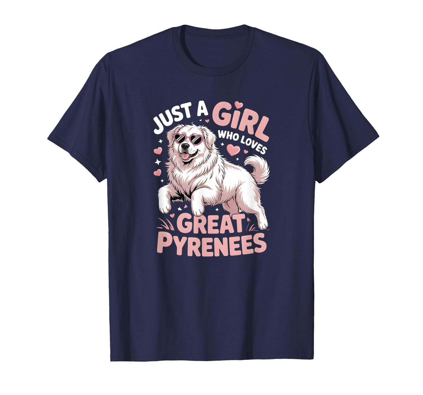 Girls Great Pyrenees T-Shirt