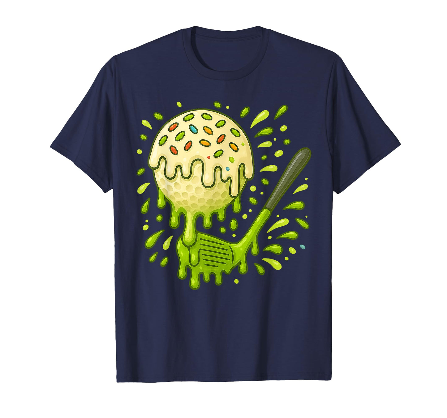 Golf Drip Team for Boys Ice Cream Cool T-Shirt