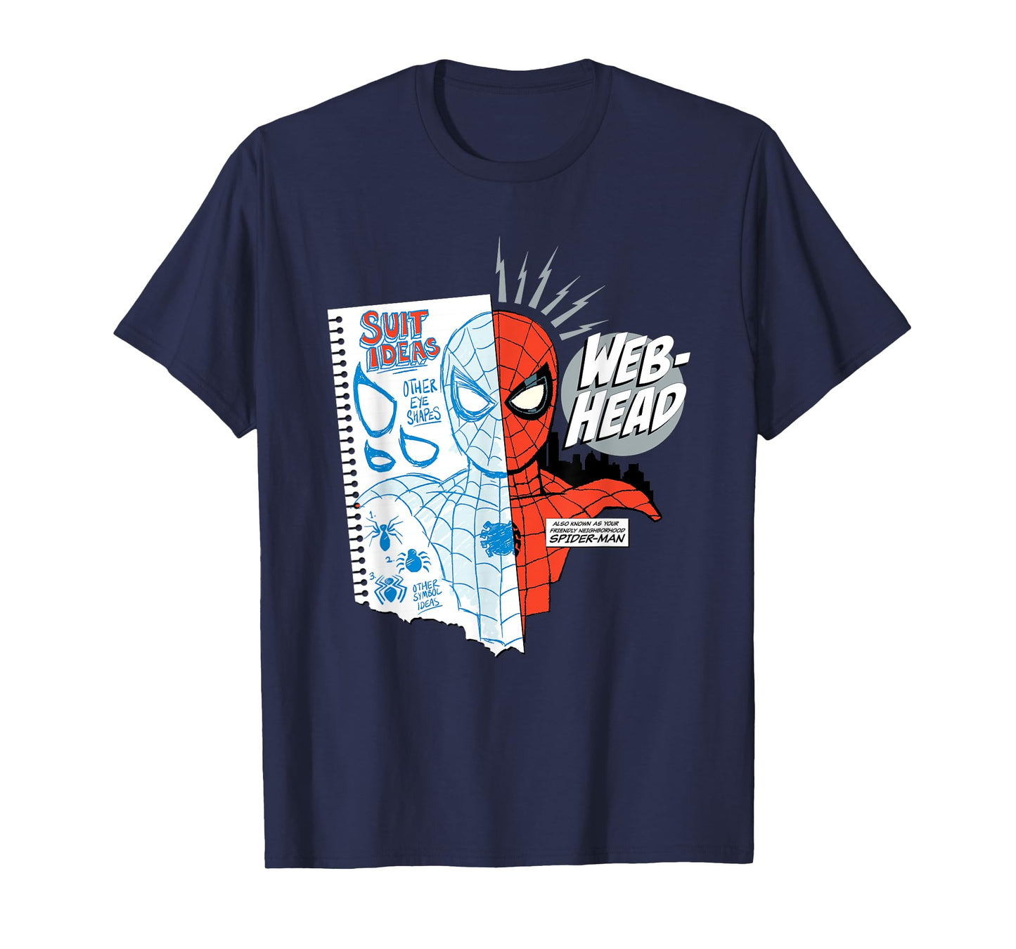Marvel Your Friendly Neighborhood Spider-Man Suit Ideas T-Shirt