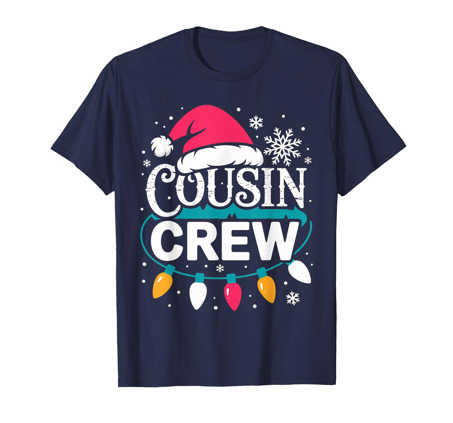 Christmas Cousin Crew Pajamas Kids Girls Toddler Matching T-Shirt