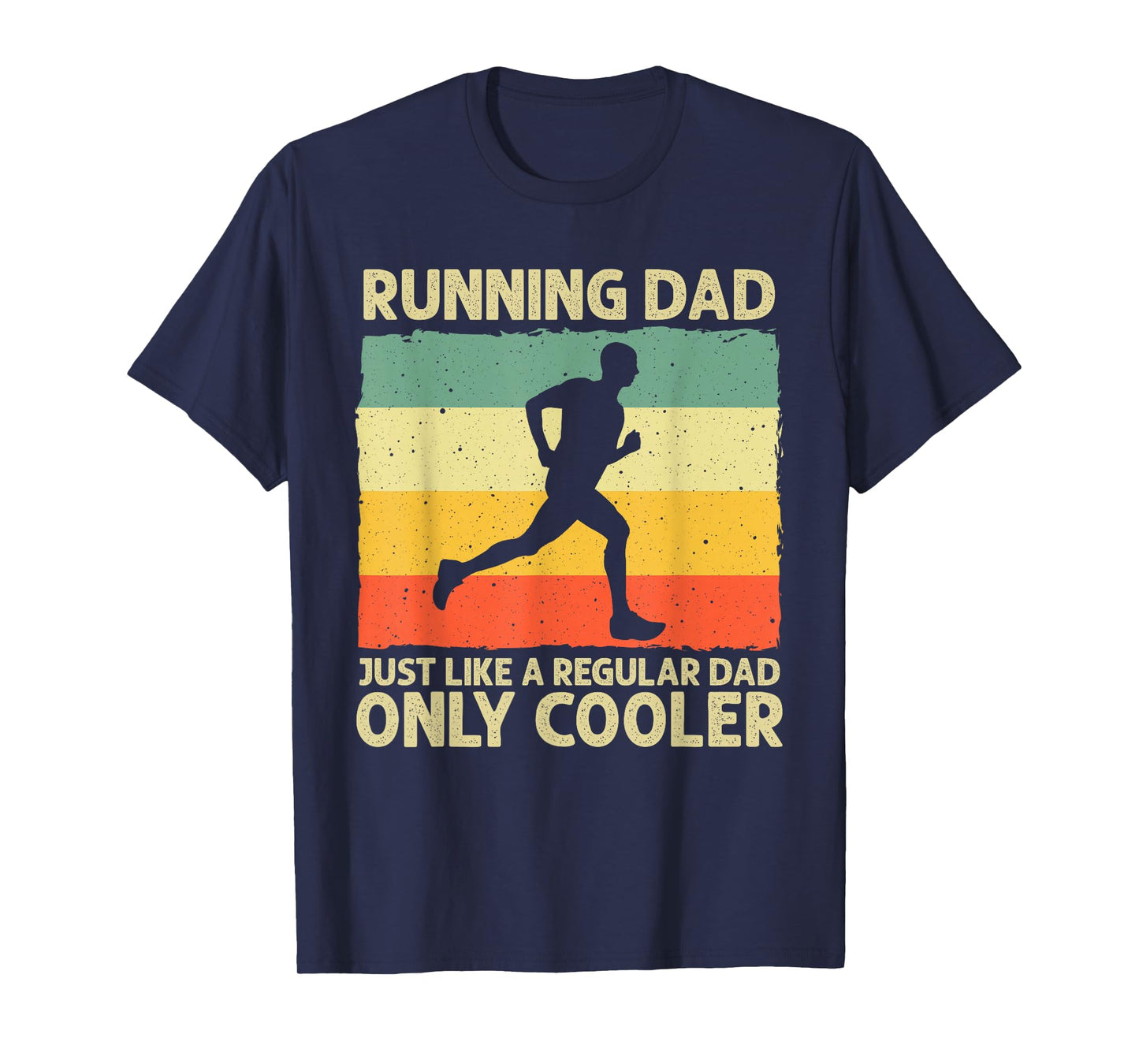 Funny Running for Men Dad Marathon Runner Coach Marathoner T-Shirt Small