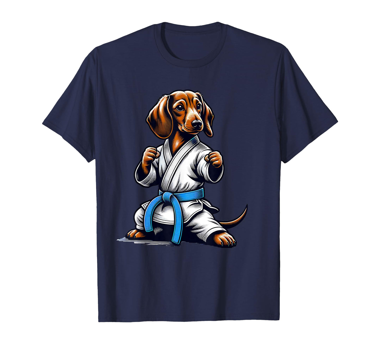 Karate Dachshund Master T-Shirt