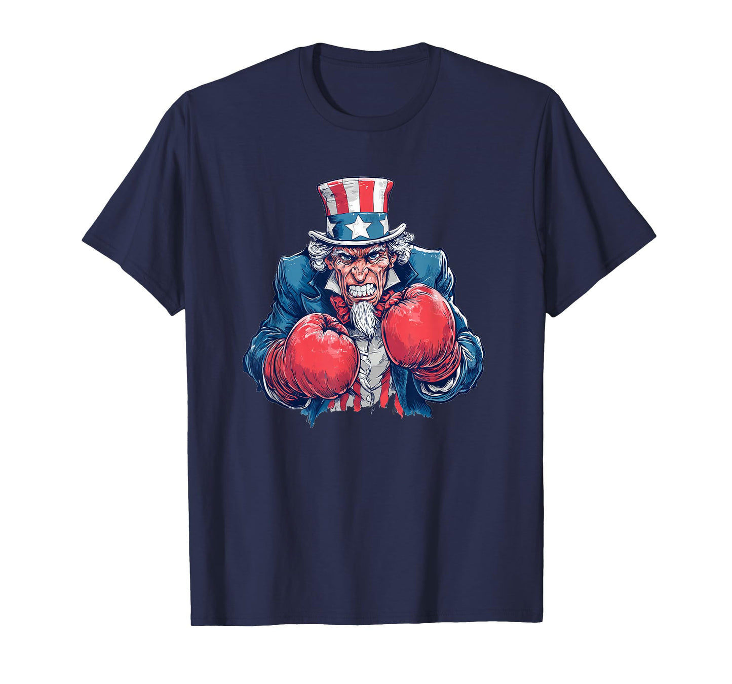 Funny Sam with Boxing Gloves Costume for Adults and Kids T-Shirt