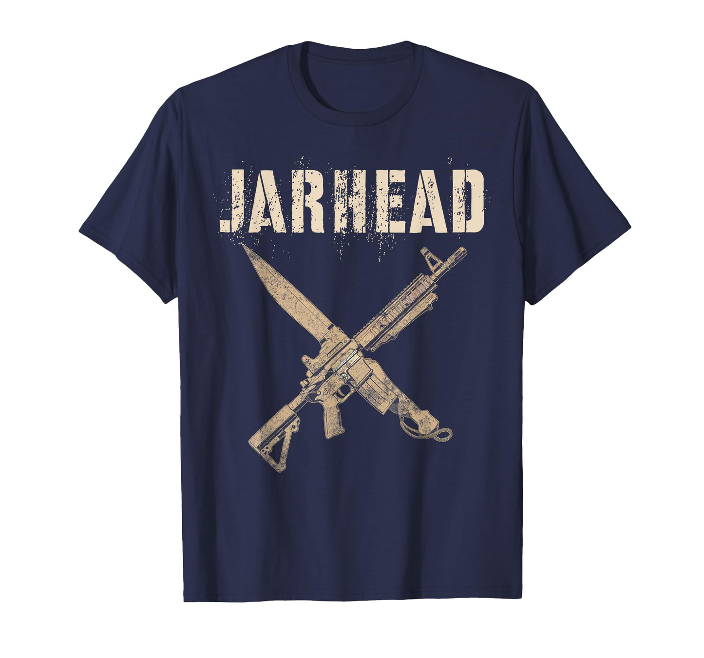 Sarcastic JARHEAD Grunt Crayon Eaters Proud Soldier Military T-Shirt