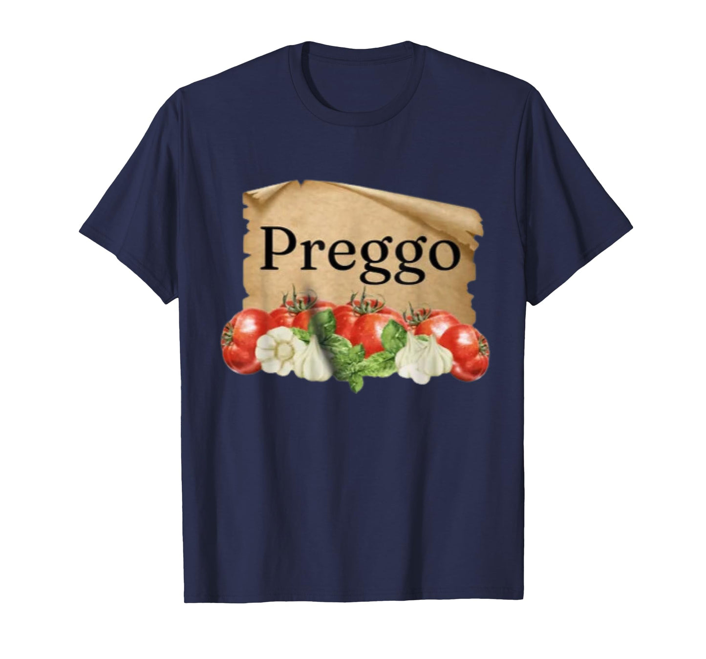 Preggo Sauce Cute Preggers Costume Pregnancy Announcement T-Shirt