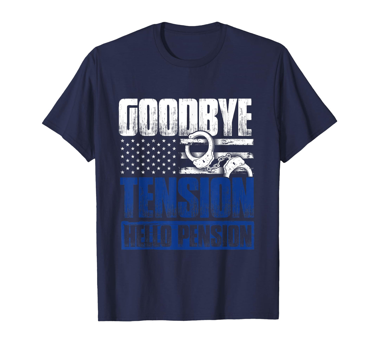 Funny Retired Policeman Gift Law Enforcement Police T-Shirt