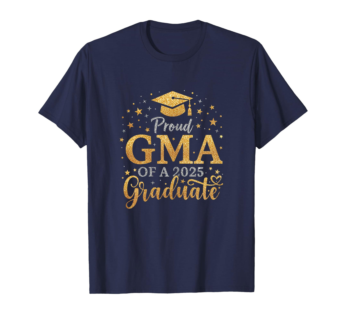 Funny Senior Proud Gma of a Class of 2025 Graduate T-Shirt