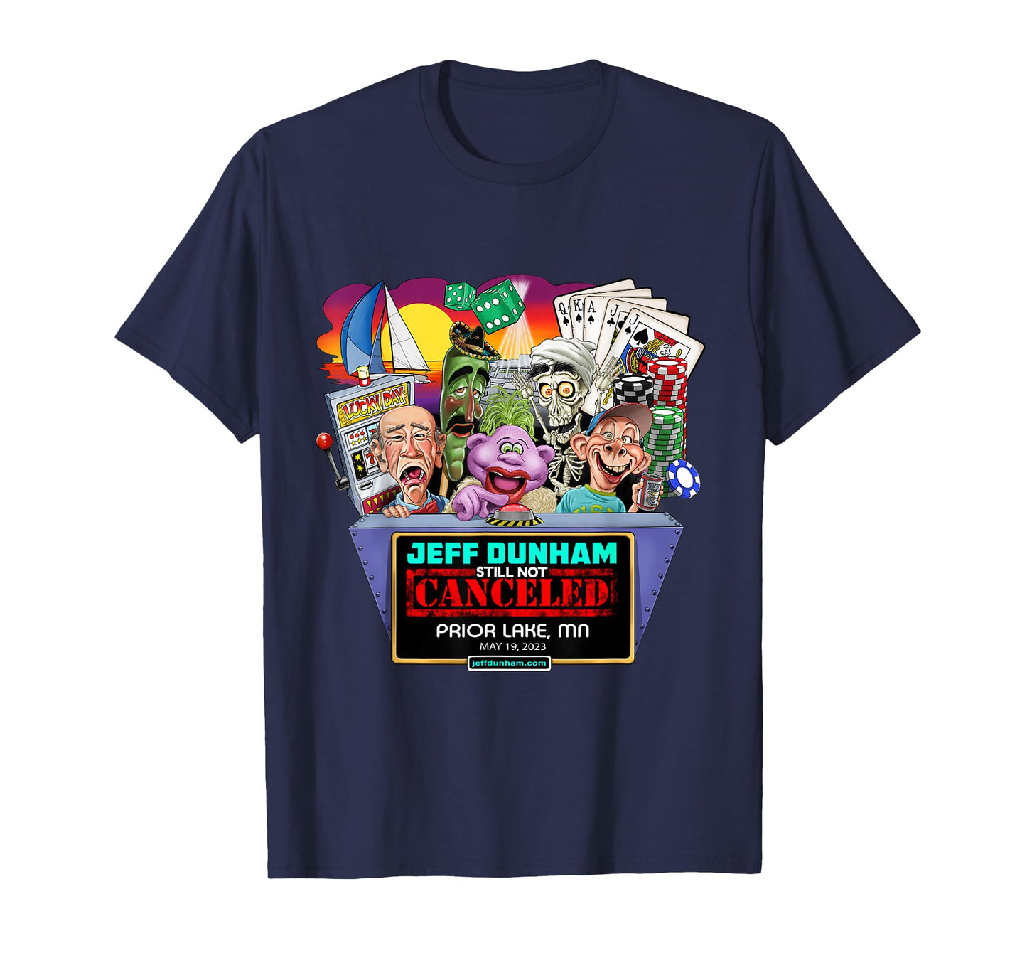 Jeff Dunham Prior Lake, MN (2023) T-Shirt
