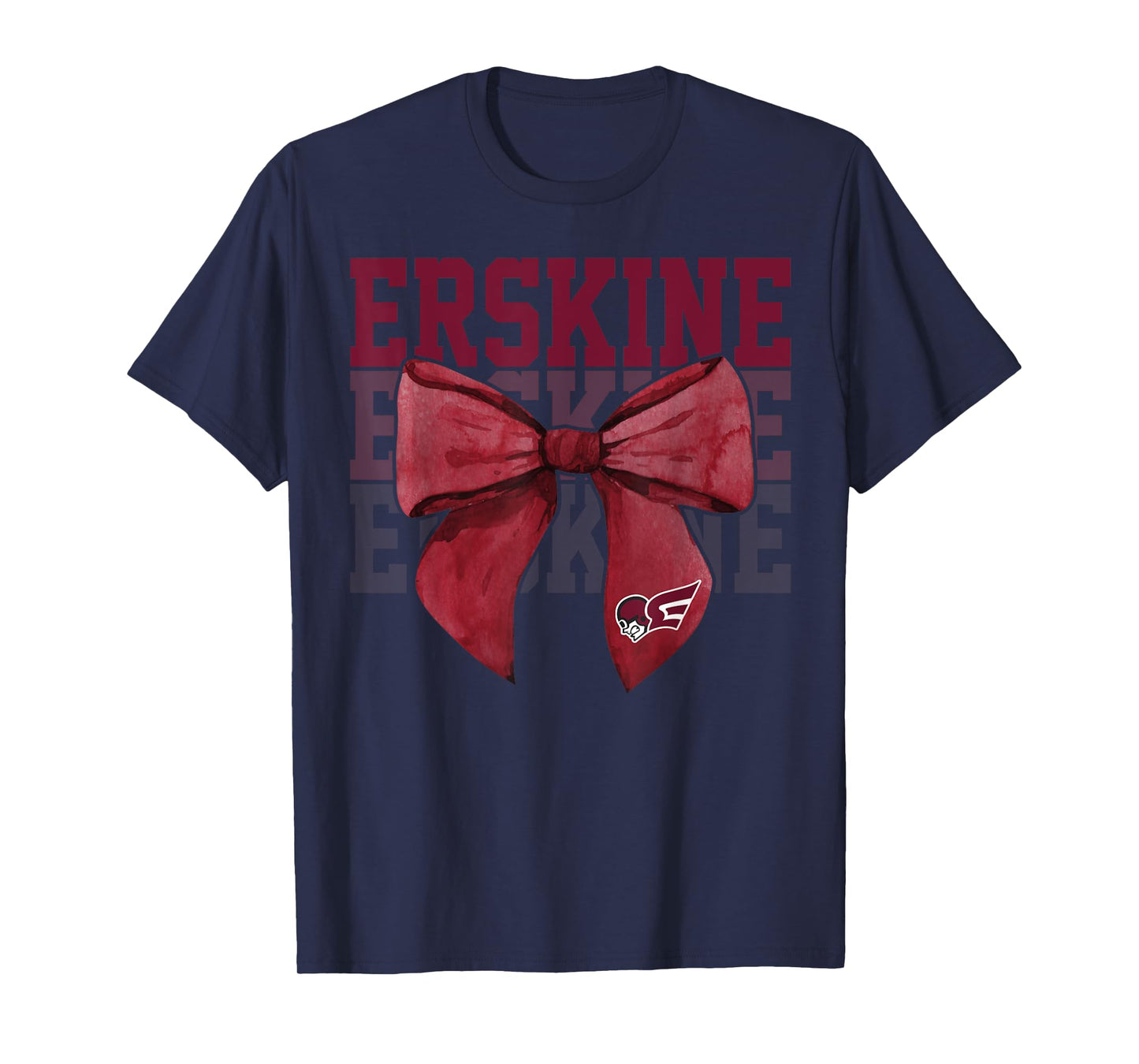 ERSKINE College Bow Vintage Athletics Girls Women T-Shirt