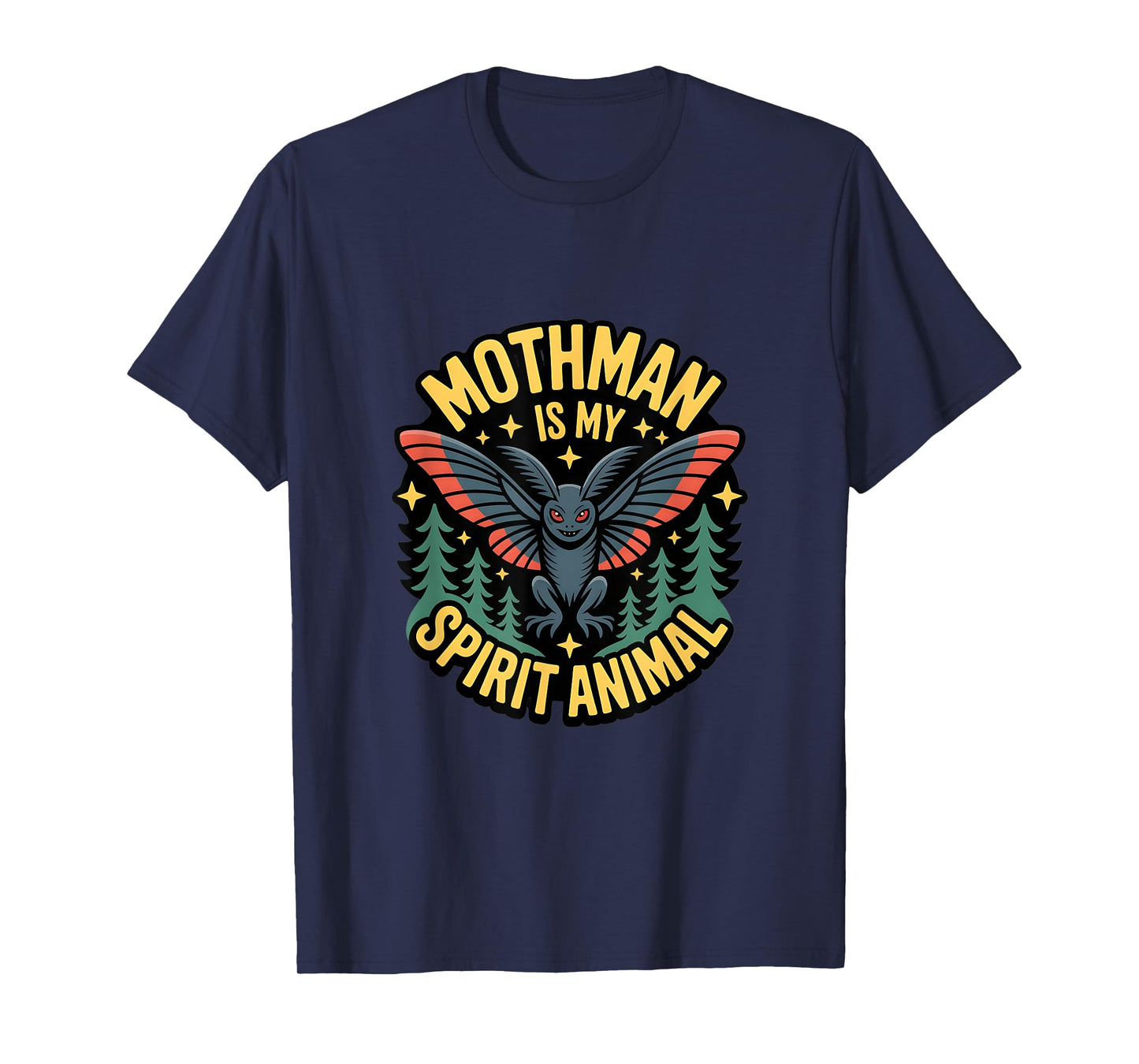 Moth Mann Cryptid Mothman T-Shirt