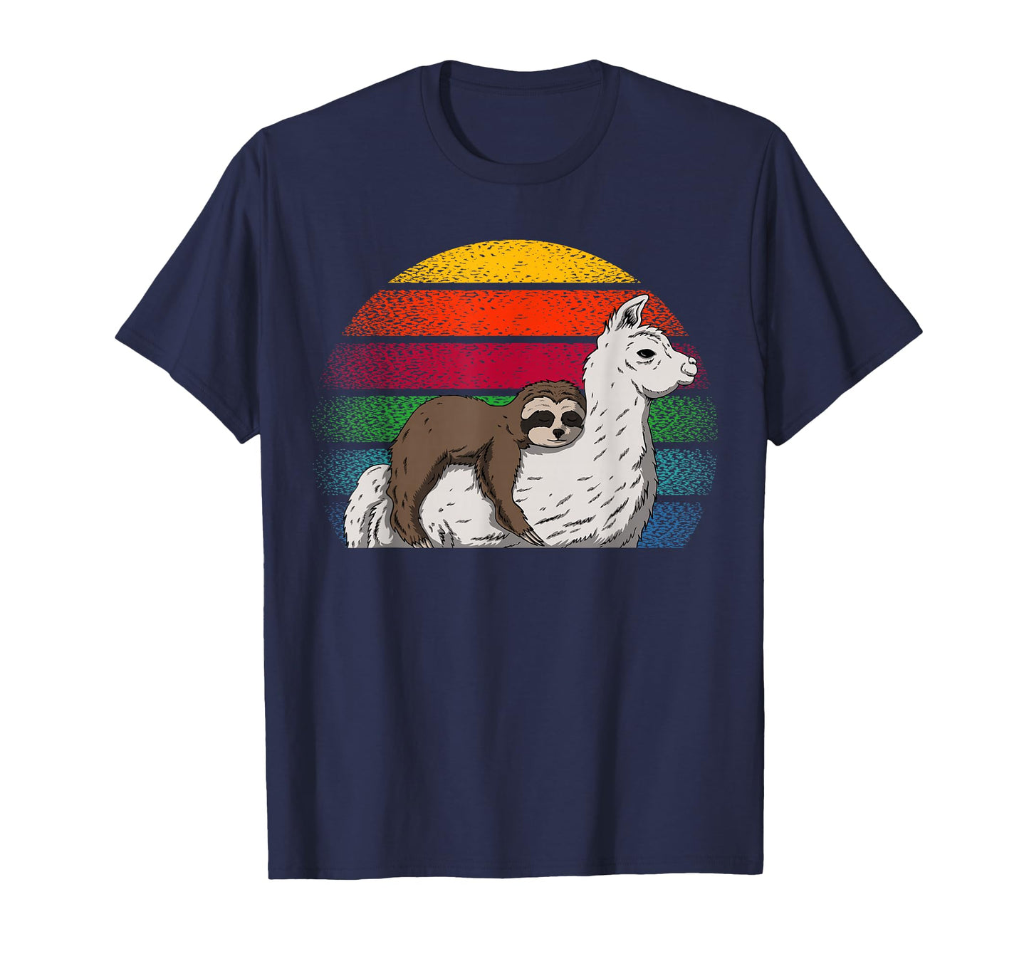 Sloth And Llama T-Shirt