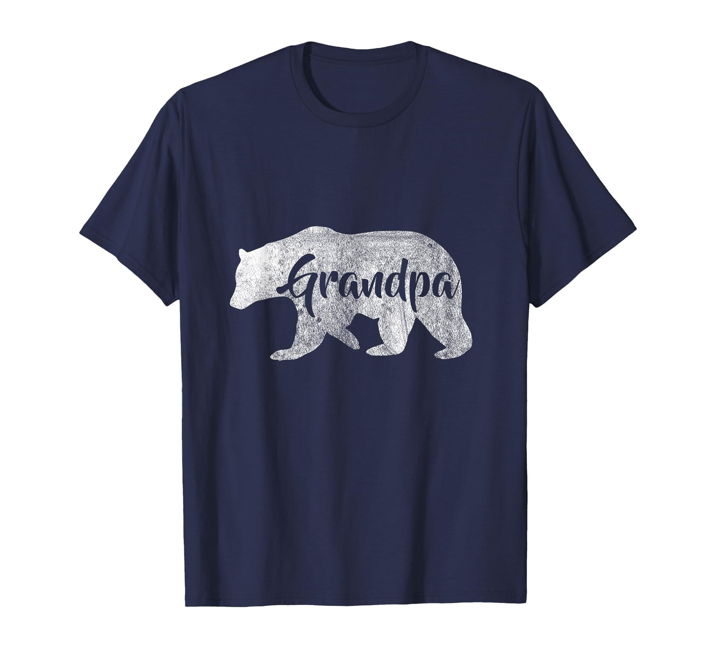 Men's Grandpa Bear T-Shirt Awesome Camping Gramps Tee T-Shirt
