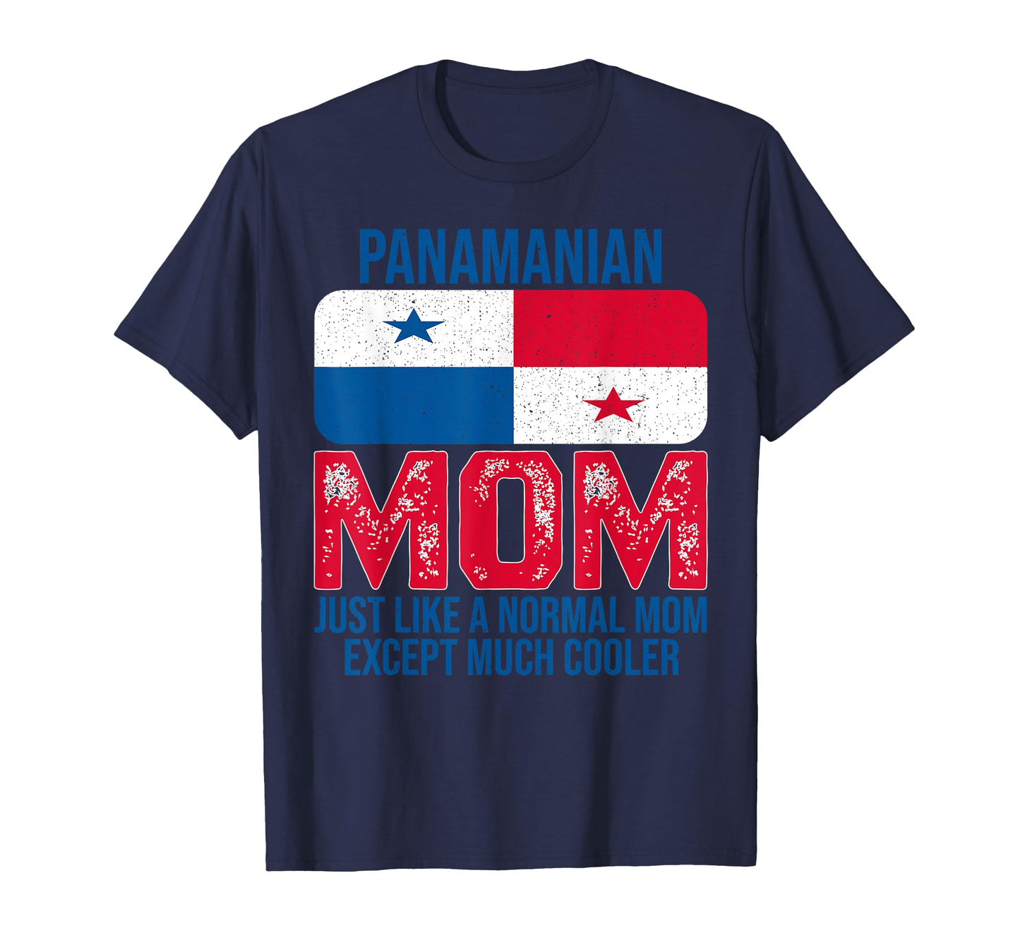 Vintage Panamanian Mom Panama Flag For Mother's Day T-Shirt