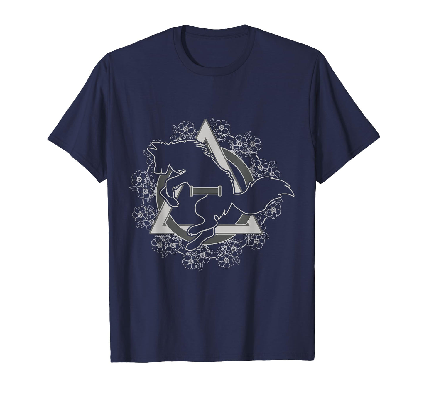 Therian Theta Delta Wolf Hound Fox Dog Otherkin Furry T-Shirt