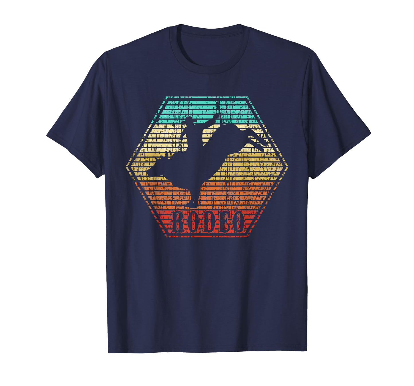 Rodeo Bull Riding Vintage Cowboy T-Shirt