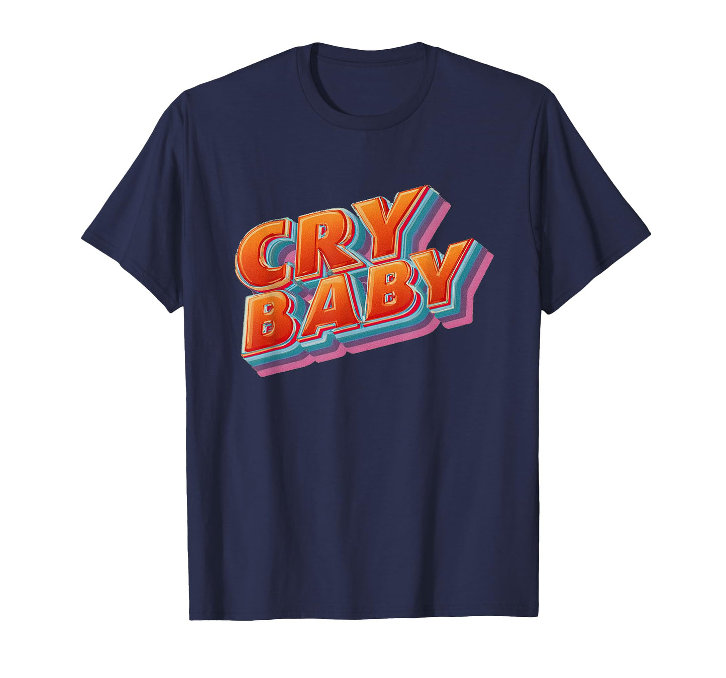 Vibrant Crybaby Emblem T-Shirt