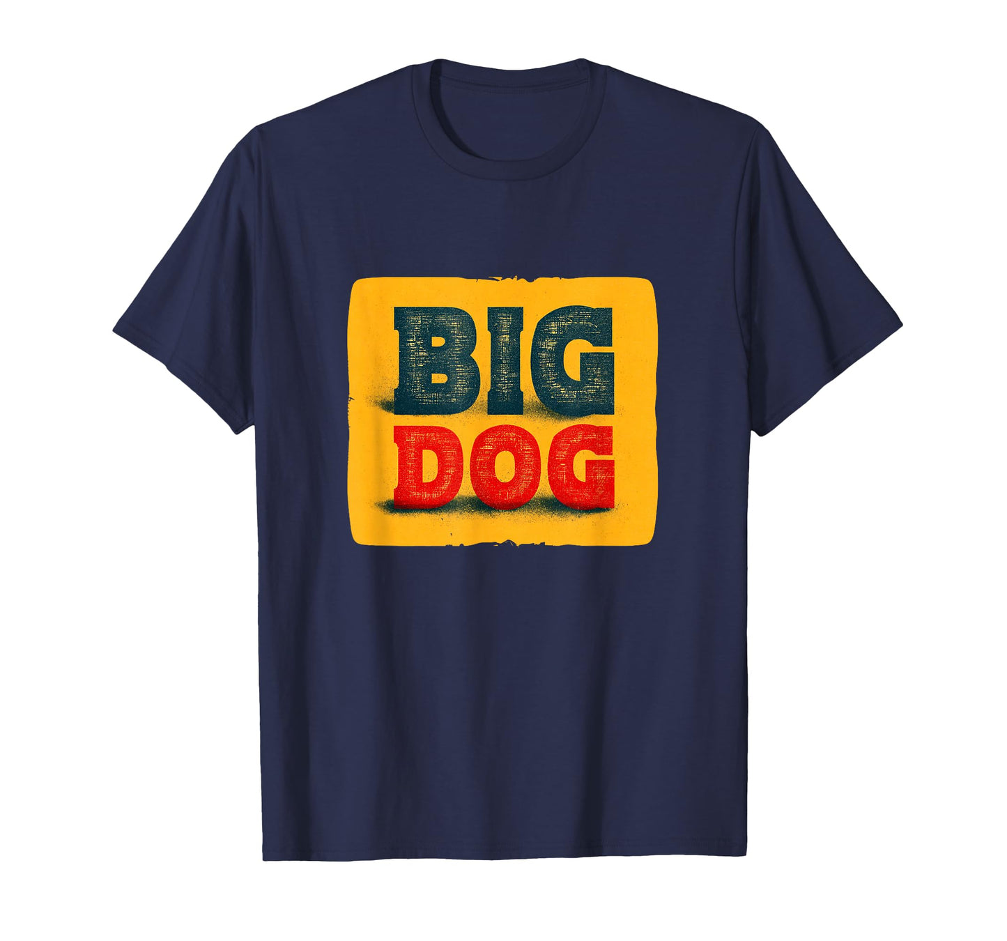 Vibrant Big Dog Logo T-Shirt