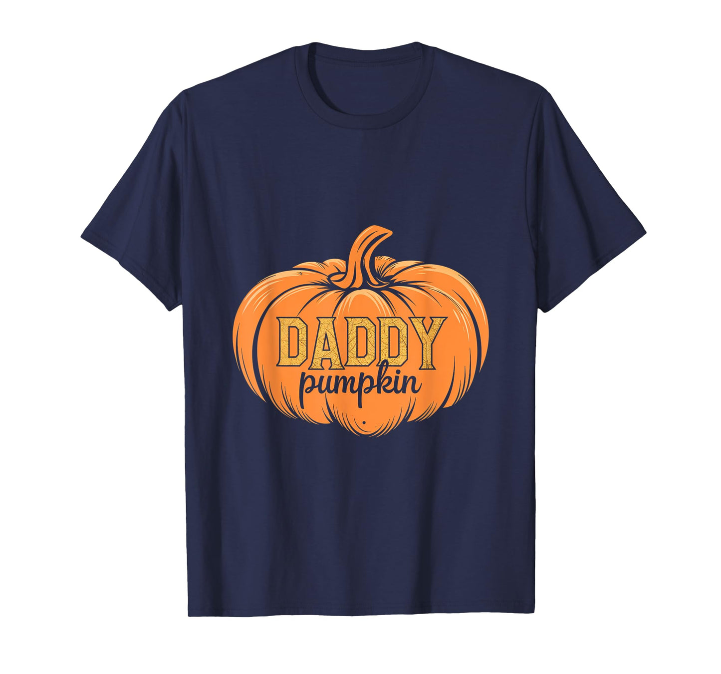 Daddy Pumpkin Fall Dad Family Father Autumn T-Shirt