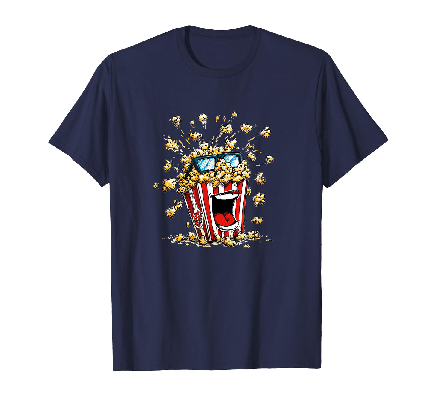 Funny Big Cinema Costume for Popcorn Lovers T-Shirt