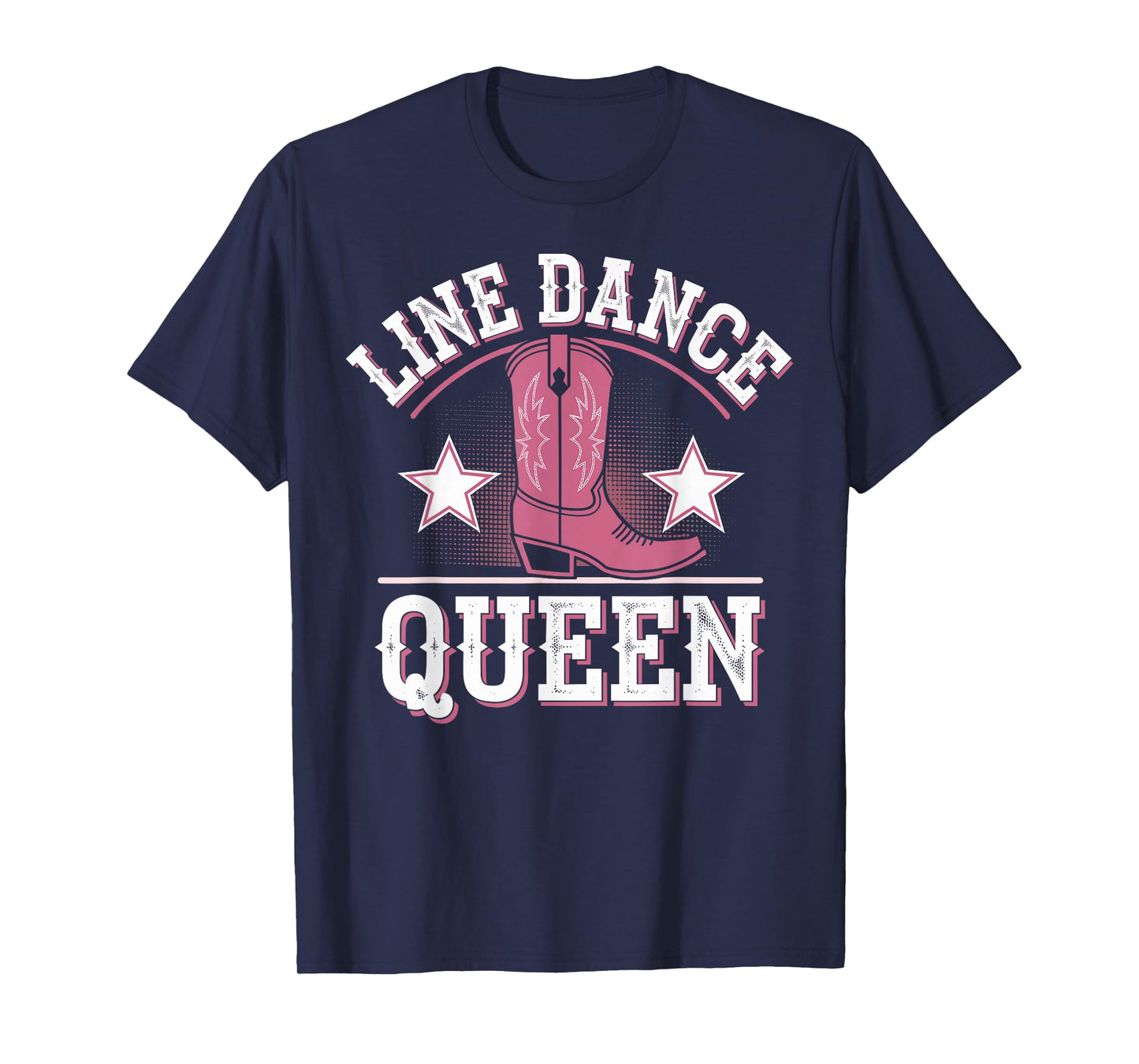 Line Dance Queen Country Line Dancing Dancer T-Shirt