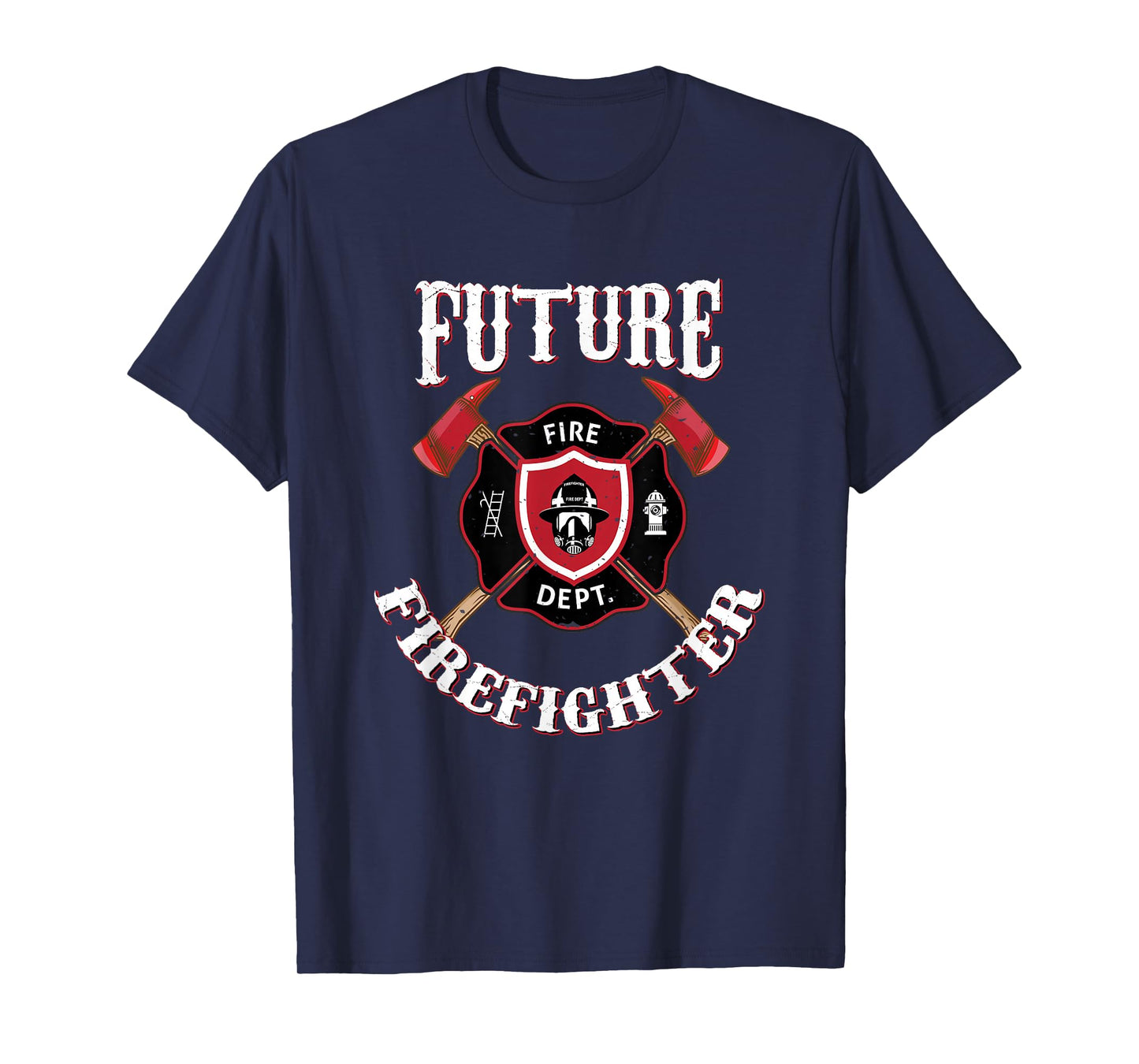 Future Firefighter Firefighter Fire Engine T-Shirt