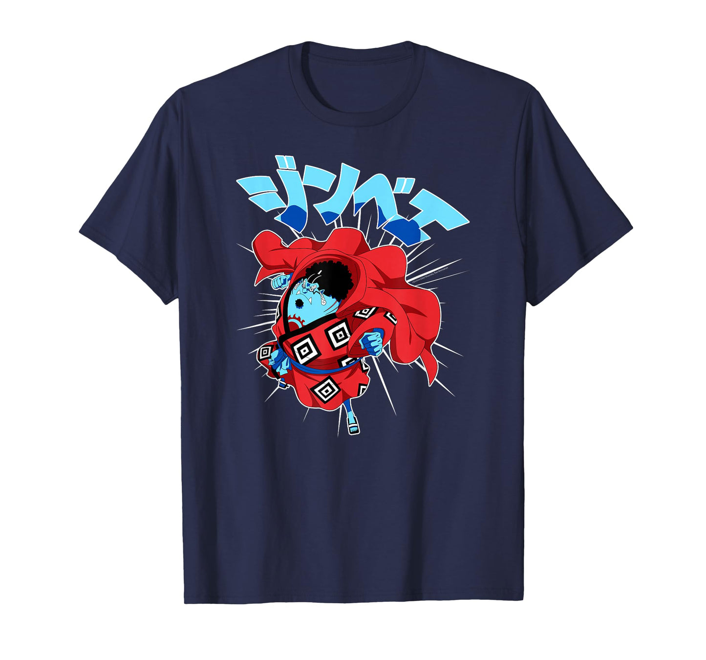 One Piece Anime Jinbei Burst Wano Costume T-Shirt