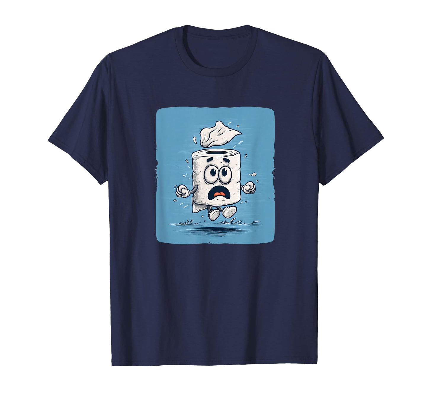 Jumping Toilet Paper for Toilets and Restroom Lovers T-Shirt