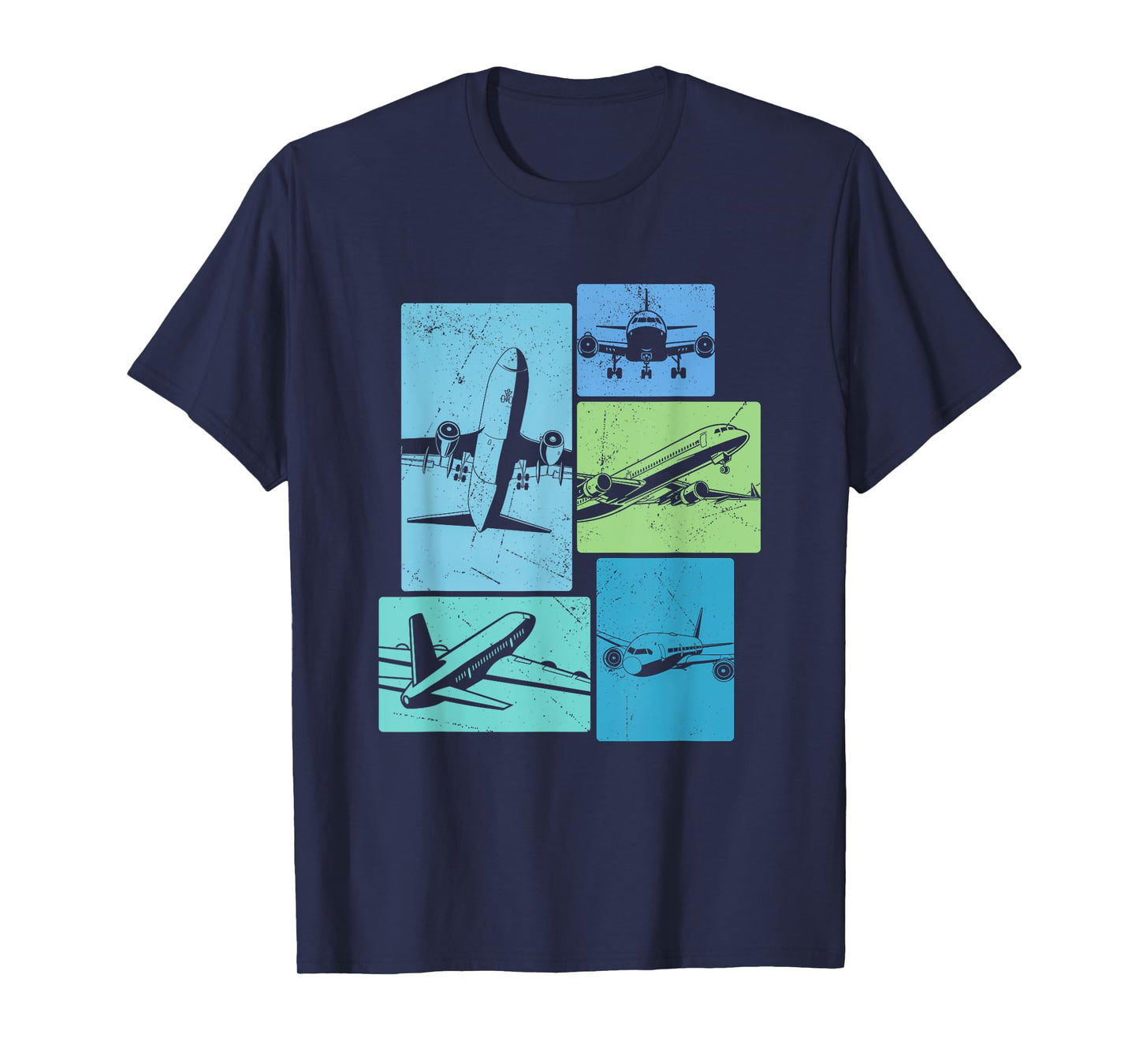 Various Airplanes - Airline Pilot Aviation Aircraft Lover T-Shirt