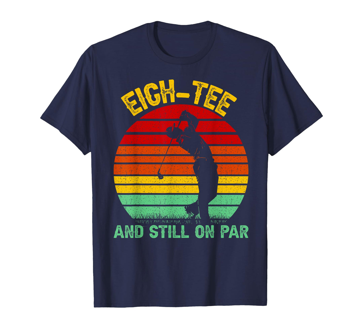 Funny 80th Birthday Golf Pun Golfing 80 Year Old Golfer T-Shirt