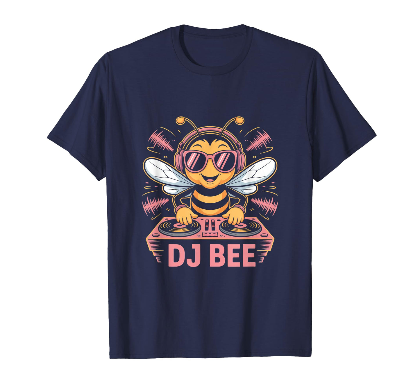 DJ Bee Animal Funny Beats Groove T-Shirt