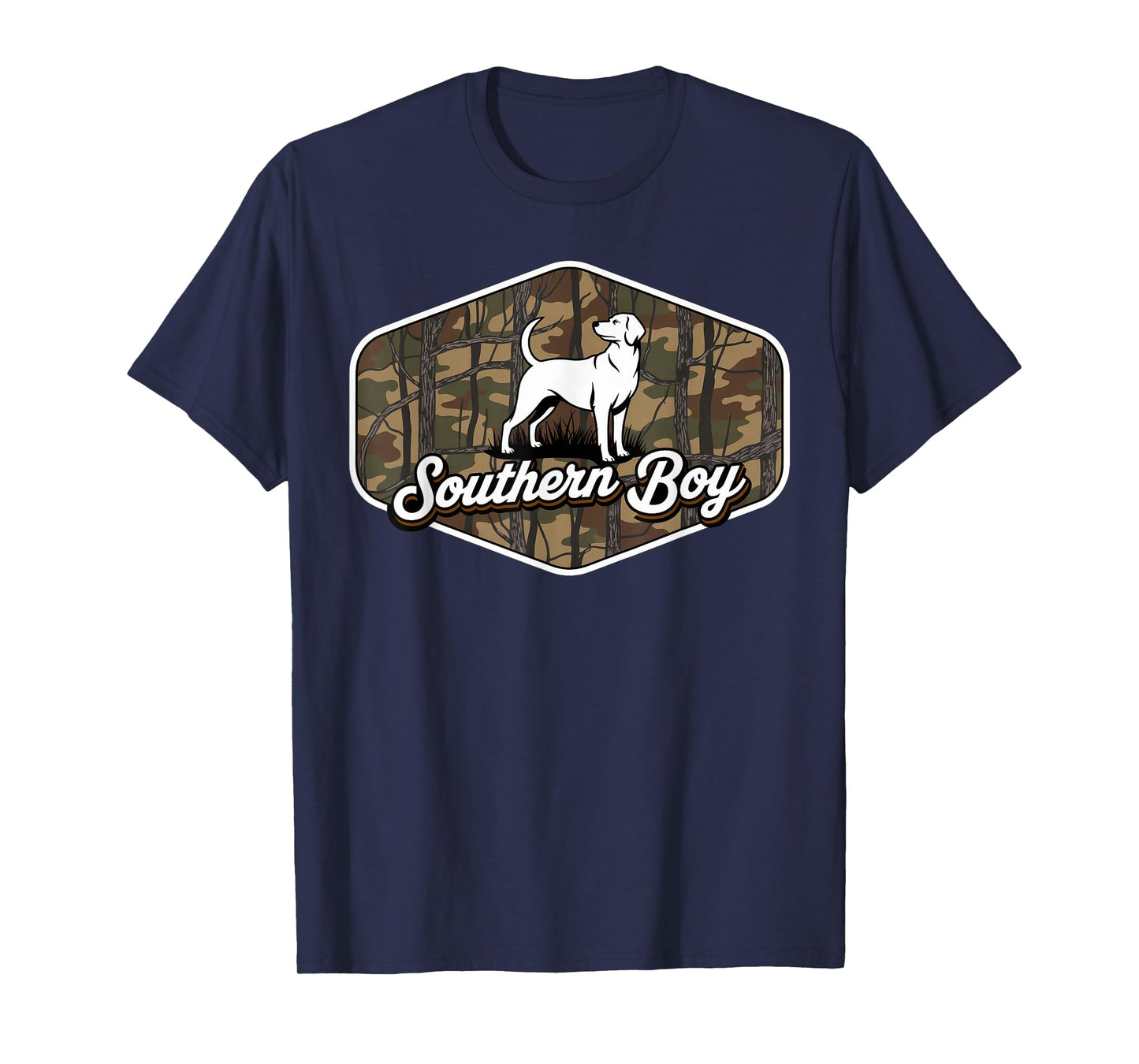 Local Boy Hunting Dog Retro Southern Country Pride Vintage T-Shirt