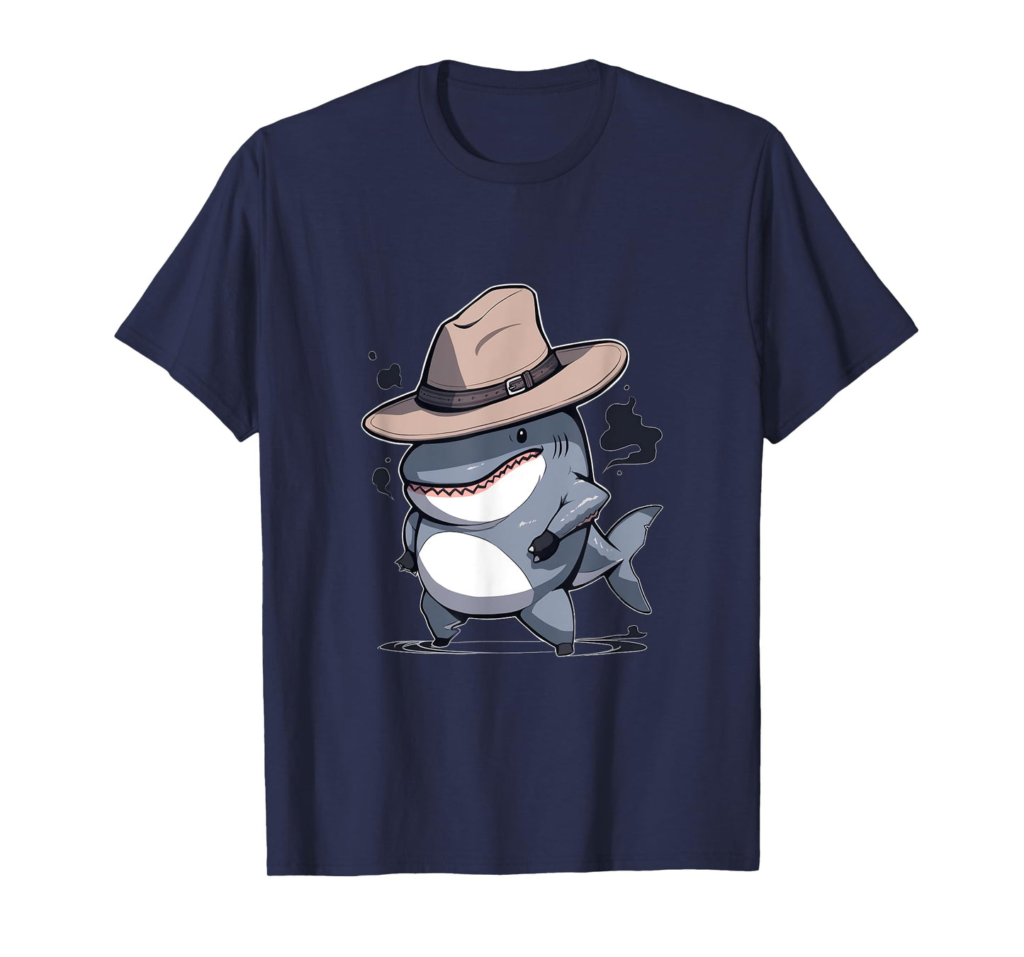 Shark Cowboy Hat Cowboy Sharks Lovers T-Shirt
