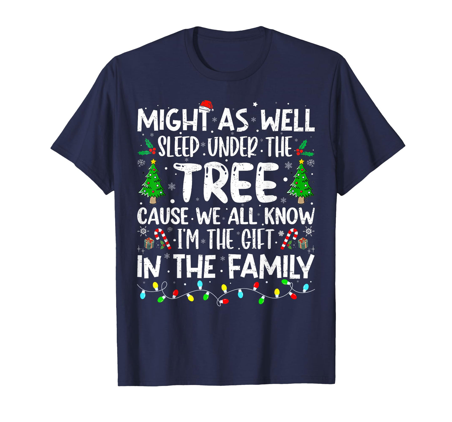 Funny Christmas Family Kids Christmas Pajamas Girls Boys T-Shirt