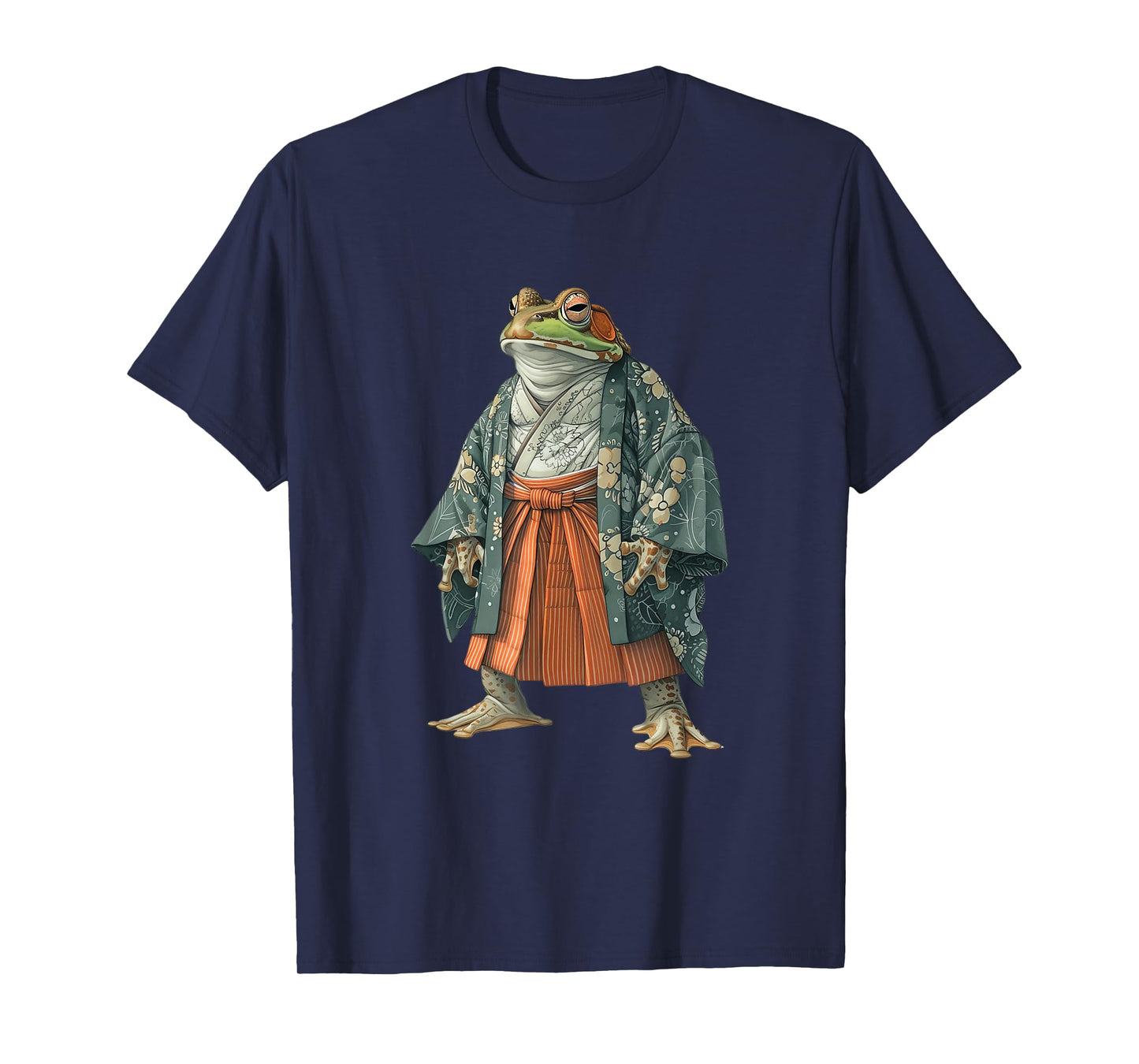 Frog in a Kimono - Japanese Frog T-Shirt
