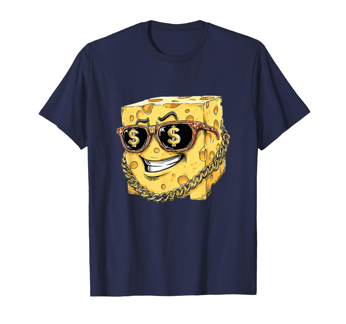 Nice Cheese Costume with Money and Dollar for Rich Lovers T-Shirt