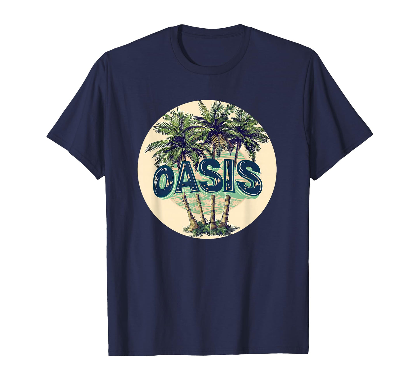 Amazing Oasis Graphic Outfit for a Restful Break T-Shirt