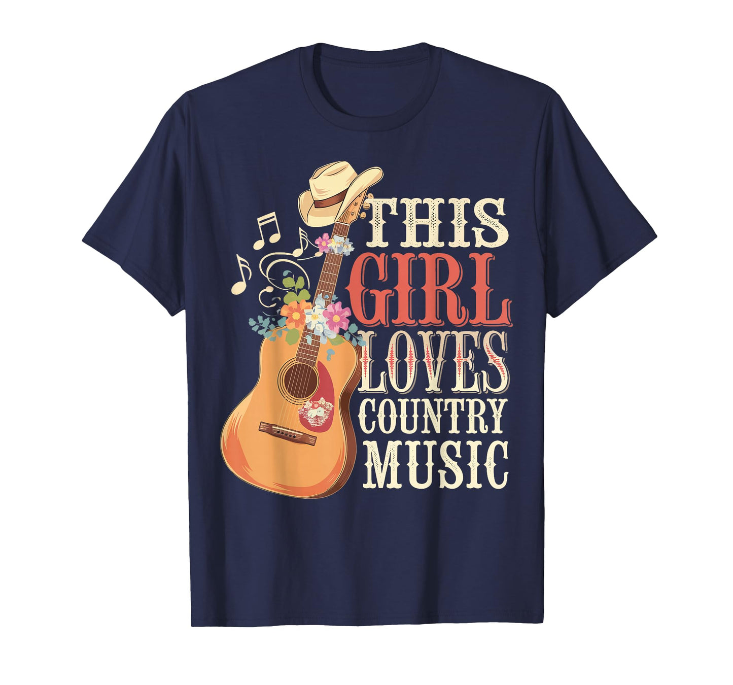 This Girl Loves Country Music T-Shirt