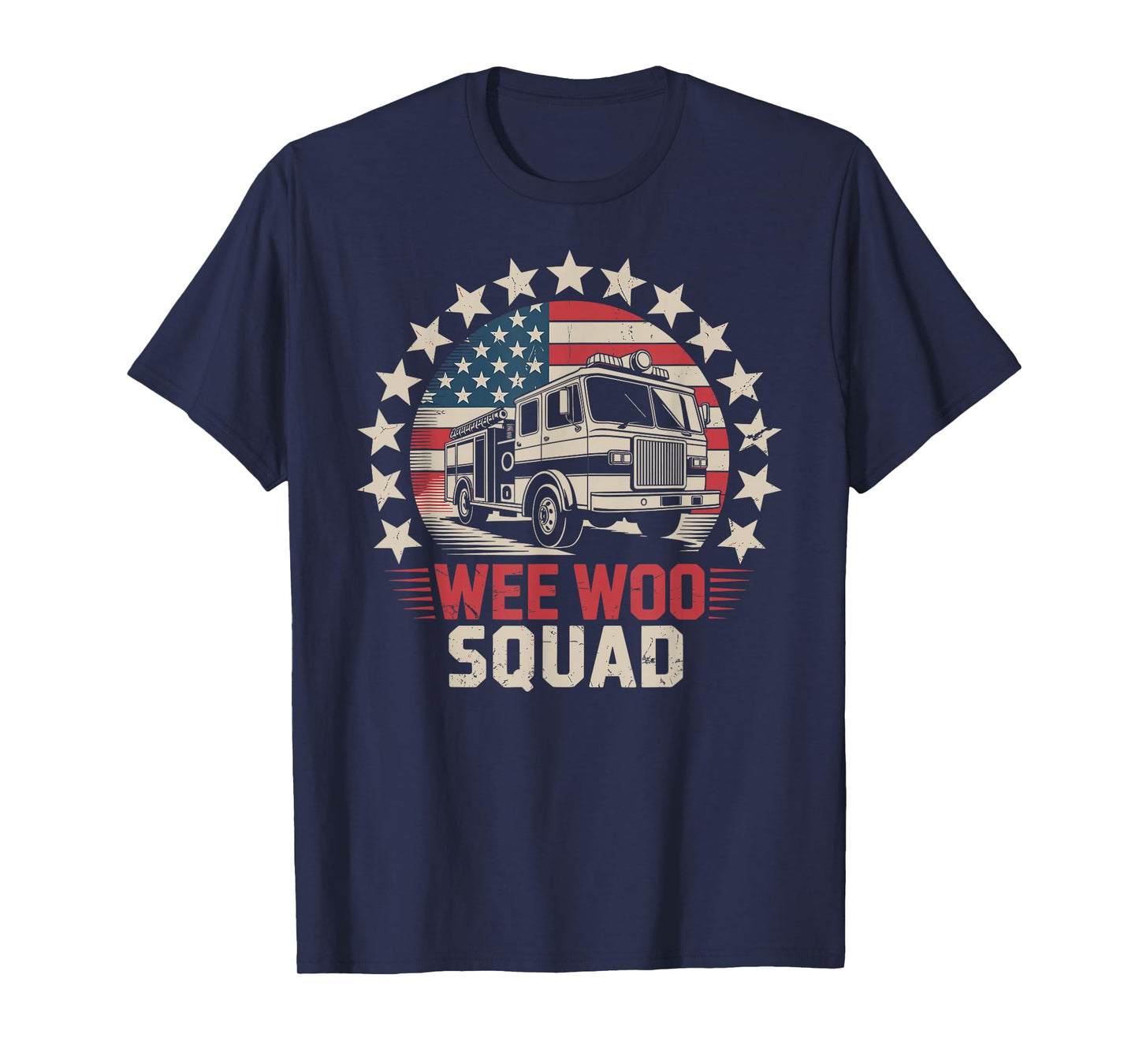 Wee Woo Squad Firefighter T-Shirt