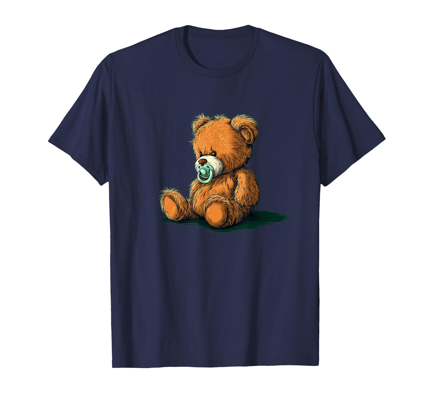 Funny Teddy Bear with Pacifier Costume for Boys and Girls T-Shirt