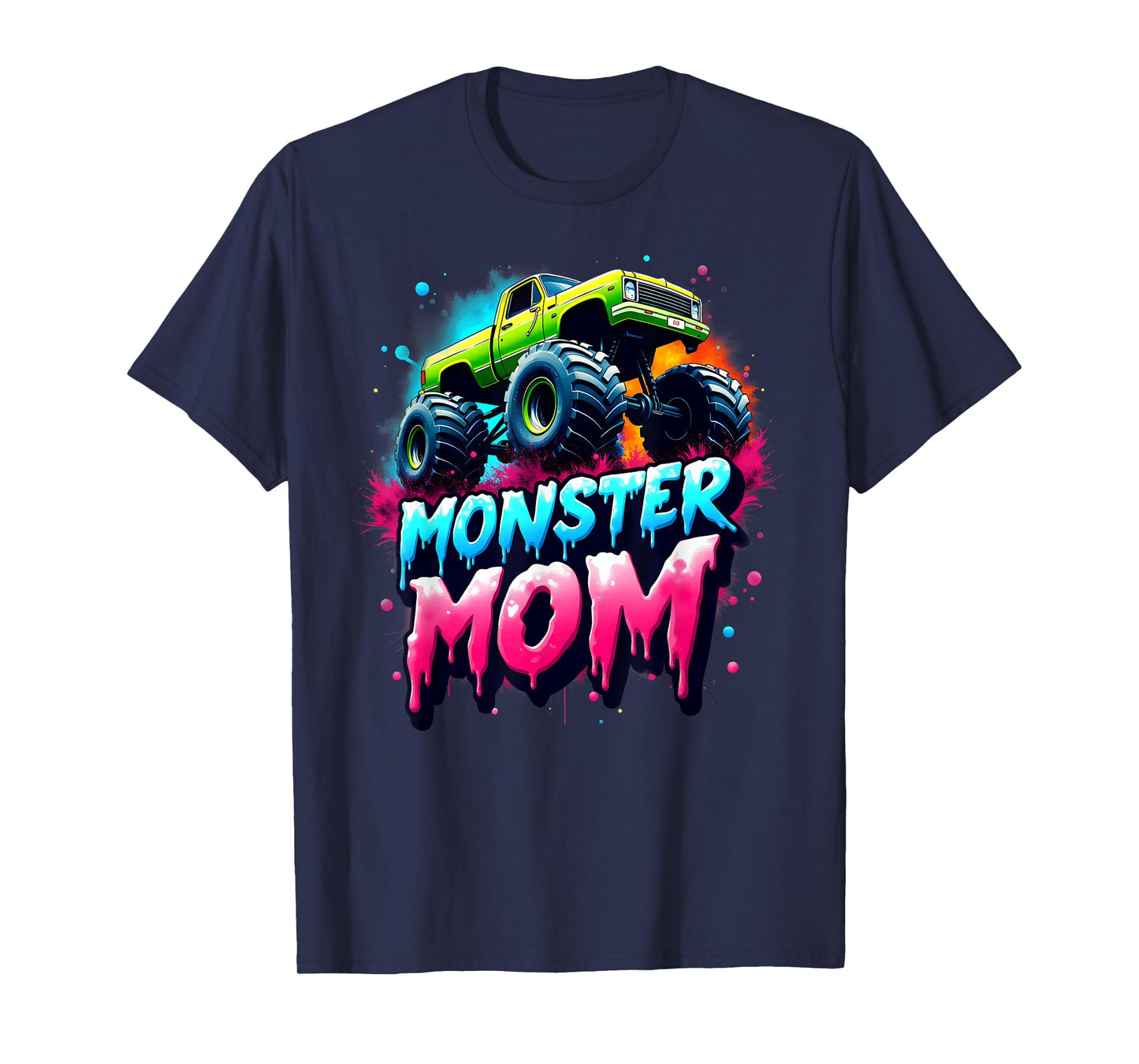 Monster Truck Mom 1st Birthday Party T-Shirt