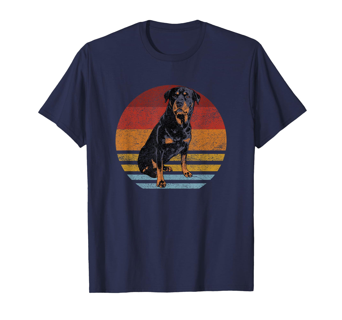 Rottweiler Dog-s Retro Style - Rottie Cool Cute Pet Doglover T-Shirt