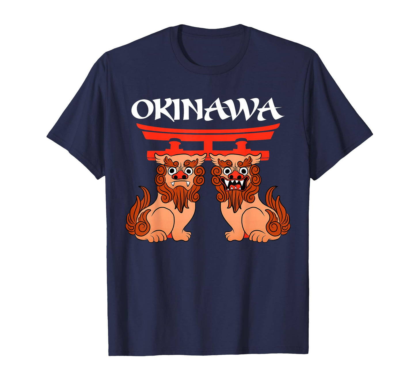 Shisa Dogs - Guardian Lions Okinawa Japan T-Shirt