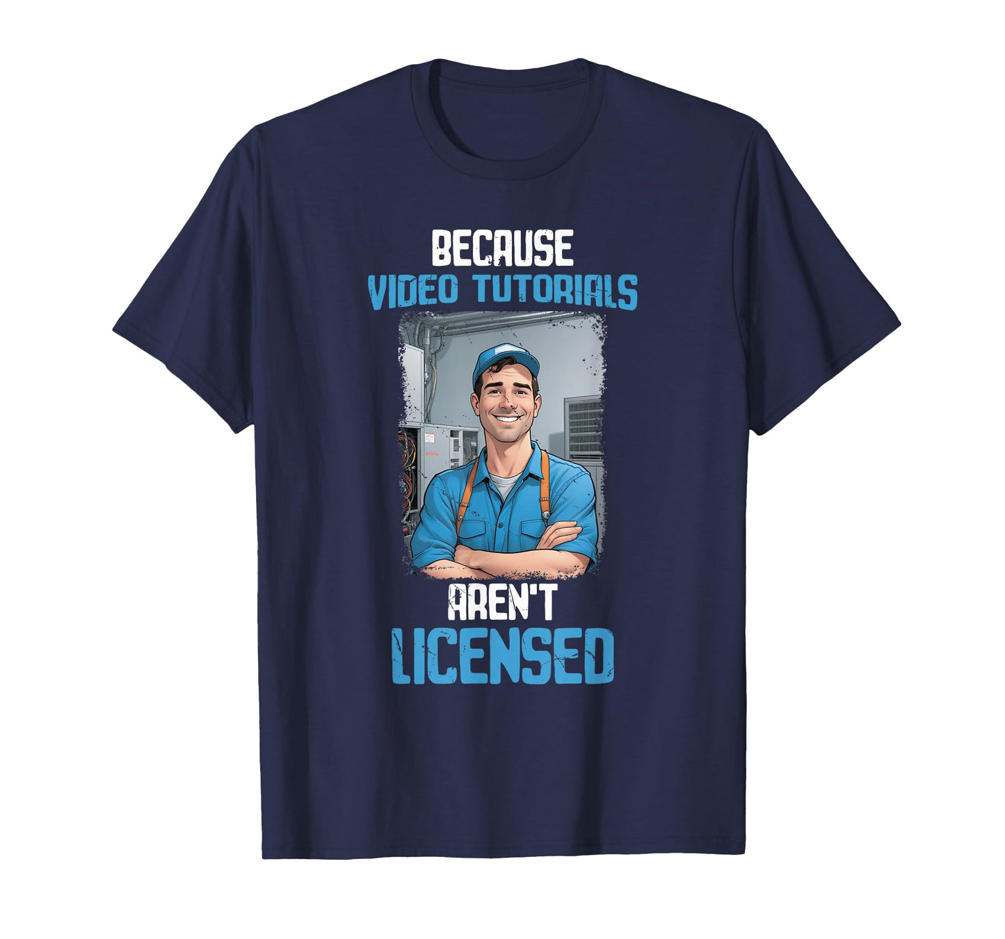 HVAC Video Tutorial | Ideal for Commercial HVAC Contractors T-Shirt