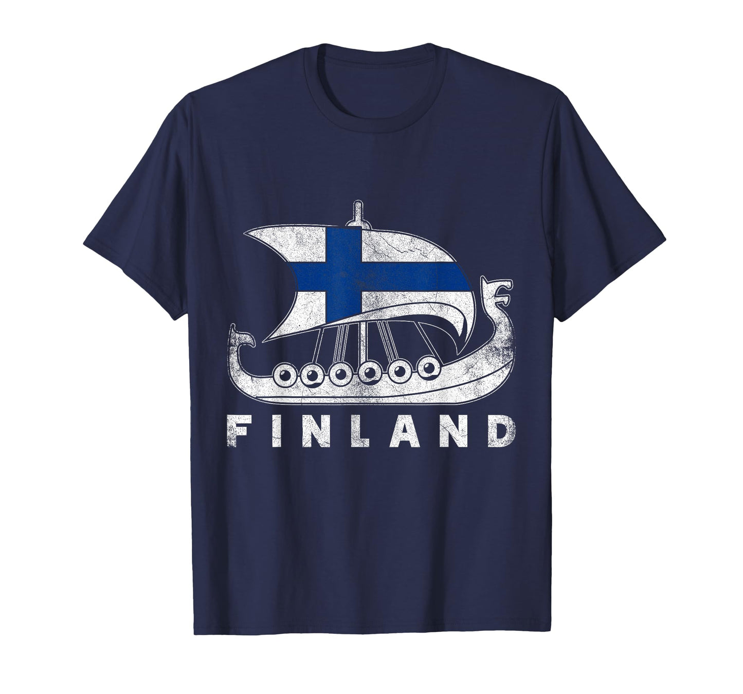 Finnish Tees & Gifts Unisex-Adults Black Cotton Viking Themed T-Shirt