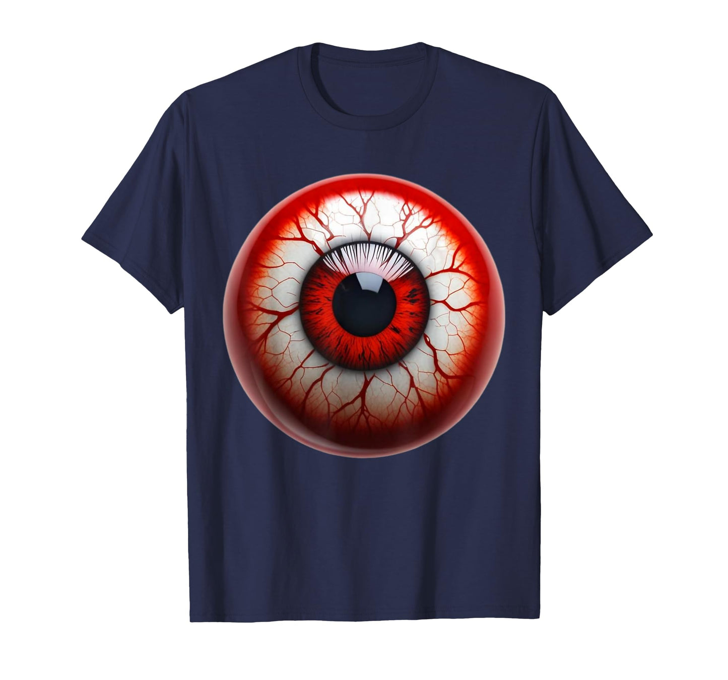 Eyeball Funny Scary Bloodshot Halloween Eyeball T-Shirt