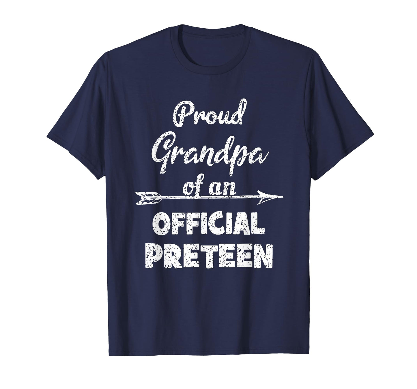 Proud Grandpa Of An Official Preteen 12th Birthday Party T-Shirt