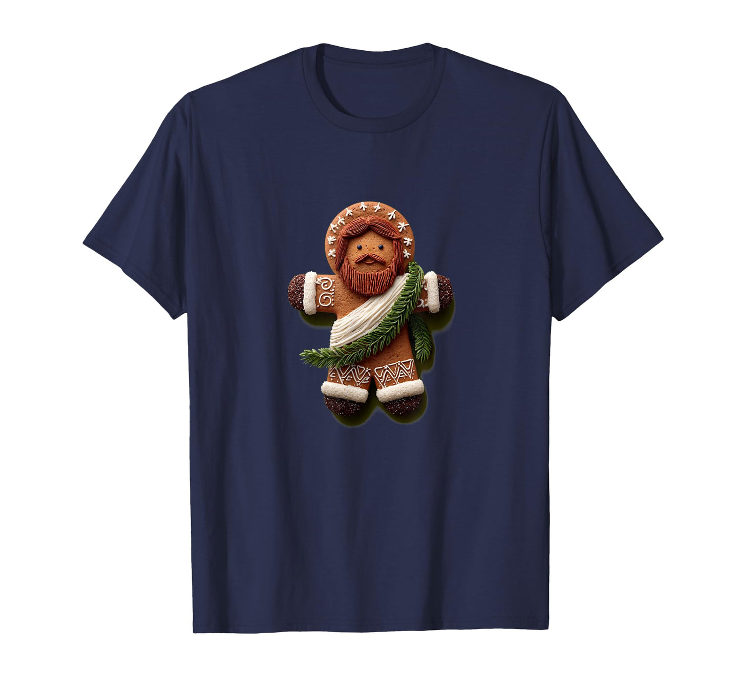 Funny Gingerbread Man Jesus Costume for Boys and Girls T-Shirt