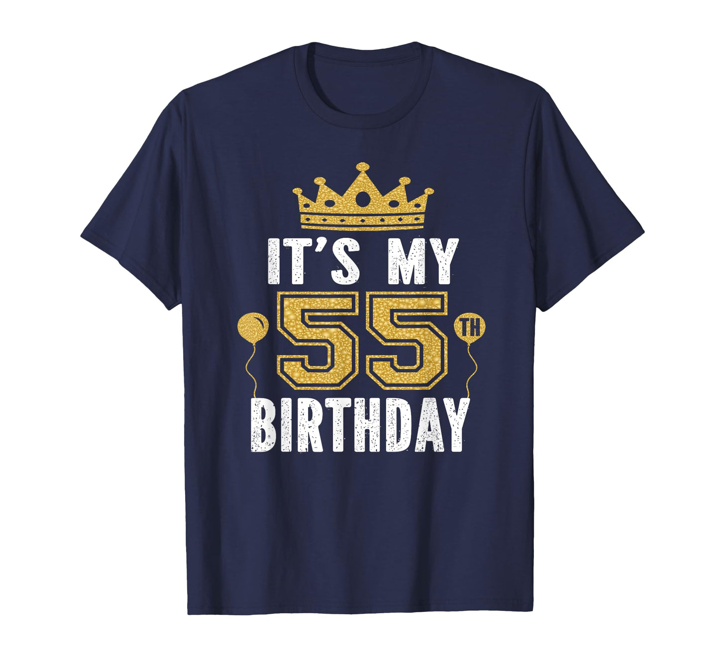It's My 55th Birthday Gift For 55 Years Old Man And Woman T-Shirt