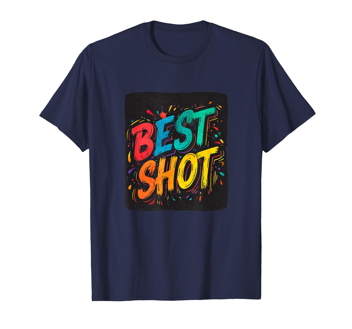 Cool Vibrant Best Shot Speech T-Shirt