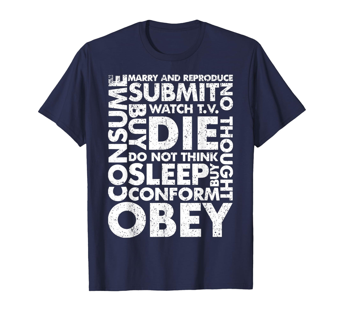 Vintage Obey, Consume, Sleep T-Shirt